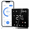 Miniatyrbillede 3 af 5: Intelligent WiFi Termostat - ARHATREYA - LED Touchskærm - Kompatibel med Alexa & Google Home - Sort