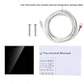 Miniatyrbillede 2 af 6: Termostat WiFi - ARHATREYA - Tuya - Elektrisk Gulvvarme - 16A - Sort