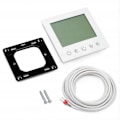 Miniatyrbillede 5 af 6: Programmerbart Termostat - ARHATREYA - C16.H3 - Hvid LCD-skærm - 16A - Brandsikker