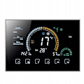 Miniatyrbild 1 av 6: Thermostat Wi-Fi - ARHATREYA - BHT 8000 GA - Golvvärme - LCD-skärm - Svart