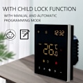 Miniatyrbillede 5 af 6: Termostat WiFi - ARHATREYA - Tuya - Touchskærm - Stemme Kontrol - Programmerbar