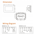 Miniatyrbillede 2 af 6: Intelligent Wi-Fi-termostat - ARHATREYA - Vandret gulvvarme - Alexa & Google Home - Sort