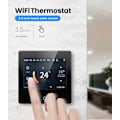 Miniatyrbild 5 av 6: Termostat Wi-Fi Intelligent - ARHATREYA - LED Pekskärm - Röstkontroll - Programmerbar