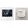 Miniatyrbillede 1 af 6: Termostat Wi-Fi - ARHATREYA - LED Touchscreen - Stemmeste Kontrol - Hvid