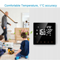 Miniatyrbild 3 av 6: Termostat WiFi - ARHATREYA - LCD-skärm - Programmerbar - Golvvärme