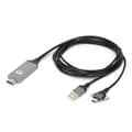Miniatyrbillede 2 af 7: 3-i-1 HDMI HD-kabel Mobiltelefon skærmprojektionslinje til IOS / Android / Type-C