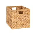 Water Hyacinth Storage Cube for Bedroom Organization 30 x 30 cm