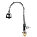 Kitchen Faucet Rotated 360 Degrees Adjust Water Volume Easy Install Rustproof Pull-Down Kitchen Faucet Copper Vertical Universal