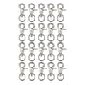 20 Pcs Trigger Snap Hooks Heavy Duty Swivel Clasps Metal Buckles