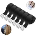 Durable Ratchet Straps - 6 Tie-Down Straps for Secure Luggage Binding
