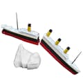 Realistic Divisible Titanic Bath Toy and Pool Toy, Titanic Top, Historically Accurate Breakable Titanic Boat