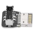 Miniatyrbild 4 av 6: Front TYPE-E Adapter Header PC Motherboard USB3.1 10G 90 Degree Steering Angle Converter PH74B