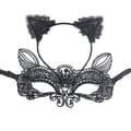 （Hoops + alver）Spets Kvinna Vargmaske (Maske A)