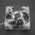 Miniatyrbild 4 av 6: Transparent USB Cooling Fan for PC Computer - 8cm, Colorful Lights, 5V