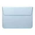 Envelope Style PU Leather Laptop Bag Case for MacBook Air 13.3-inch/iPad Pro 12.9 - Sky Blue