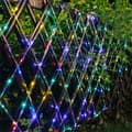 Miniatyrbild 2 av 7: 12m Solar String Lights Outdoor, Adjustable Brightness Colorful LED Lights, Flexible Copper Wire String Lights, Neon LED String Lights, 100 LED Lights