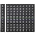 10 pcs Aquarium Thermometer Sticker 10-40 Celsius Self-Adhesive Thermometer Strip