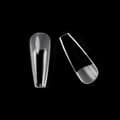 500 Pcs Clear Nail Tips, Soft Gel Full Cover Nail Tips for