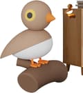 Rechargeable Motion Sensor Light | Portable, Wireless, and Magnetic, Bird-Shaped (DB)