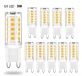 G9 LED-lampor 3W – Varmvit – 10-pack