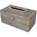 Pappershållare Rattan Tissue Box Elegant Heminredning