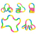 Miniatyrbillede 5 af 5: 2-pak Tangle Twist Fidgetlegetøj / Sensorisk legetøj multifarvet multifärg multicolor