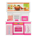 Kids Play Kitchen with Openable Oven Educational Pretend Play Cooking Game