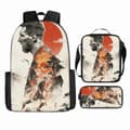 New 2026 USA-Canada Cup Soccer Backpack Set for Kids, Three-Piece Backpack, Student Shoulder Bag (YJD) 27 27 Three-piece set