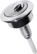 Dual Flush Toilet Button - Chrome Toilet Button 3/6L - Universal Toilet Tank Push Button with Easy Installation