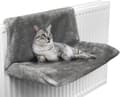 Varm och mysig elementbädd för katt och hund (Grå)