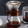 Miniatyrbild 3 av 5: Coffee Maker with Reusable Filter, Pour Over Method Meets Style with Wooden Sleeve