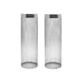 2 pcs Grill Baskets - Best Grill Basket Ever, Round Stainless Steel Grill Net Silver