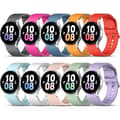 Compatible Galaxy Watch Band 10-Pack 20mm for 40mm 44mm 45mm 46mm 47mm Models
