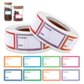 Freezer Labels Writable, 2 Rolls of 500 Pieces Each, Freezer Labels, Freezer Labels, Best Before