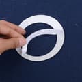 Miniatyrbild 4 av 5: Creative Pattern Circle Ceiling Mirrors, Removable Wall Decal Mirror With Durable Acrylic Material, Home Decor For Smooth Clean Surfaces, Lightweight