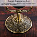Miniatyrbild 3 av 5: Vintage 60-minuters timglas i mässing, 30 cm