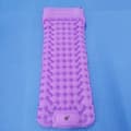 Self-Inflating Camping Mattress: Lightweight Double Sleeping Pad, Compact & Portable Purple