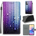Futteral til Xiaomi Poco M3 Pro 5G/Xiaomi Redmi Note 10 5G 6.5 \" Vannperler PU-skinn Lommebokfutteral DKCHD1[DB]