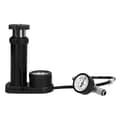 Water Leak Tester Easy Connection Prevent Air Pressure Backflow Dual Barometer for Computer Water Cooling System Black