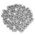 50 st (10 x 6 mm) T-mutter M4 fin gänga