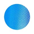 Durable UV-Resistant PE Pool Cover, 94.5 inches, Keeps Pool Clean, Blocks Debris, Compatible with Round Inflatable Pools