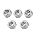 8mm Shaft Locking Collar - Set of 5 for T8 Lead Screw - Nickel Plated Iron - 3D Printer Insulation