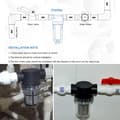 Miniatyrbilde 3 av 4: 3/4\" Vannpumpefilter med 80 Mesh Sil i Rustfritt Stål, In-Line Filter, Hagevanningsfilter