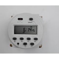 Miniatyrbillede 3 af 3: 12V elektronisk timer Programmerbar LCD-skærm, hvid, 6*6*3.2cm