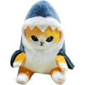 Pikkukuva 1 / 5: Hai Cat Plush -lelut, Hai Cat -avaimenperä, Cat Plush -pehmoleluavaimenperä, Söpö pehmolelu, Lasten pehmeä pehmolelu