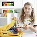 Miniatyrbillede 2 af 6: 2 stk. MIN SOCIALE BATTERI, Sjovt Social Mood Broche Pin til 7 dage, Pin Sjovt Social Battery Broche Badge Mood Pin Badge Sødt