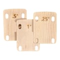 Miniatyrbilde 2 av 5: Kaesi 3-pakks Gitarhalsklosser - Presis Vinkel, Kvalitetslyd, Profesjonell Beskyttelse, Tre, Akustisk Gitarhalsavstandsholder, Gitardeler