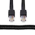 Miniatyrbilde 4 av 5: UT-019-1.0M RJ45 Hann til Cat6 Hann 8P8C UTP Strekkbar Spiral Kabel LAN Ethernet Nettverkskabel 100
