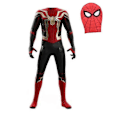 Pikkukuva 2 / 3: Aikuisten/lasten Spider-Man-asu maskilla, Spider-Man-sankari 140cm