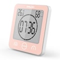 Miniatyrbillede 3 af 3: Badeværelsesur, Brusetimer Alarm Digitale Ure, vandtæt pink
